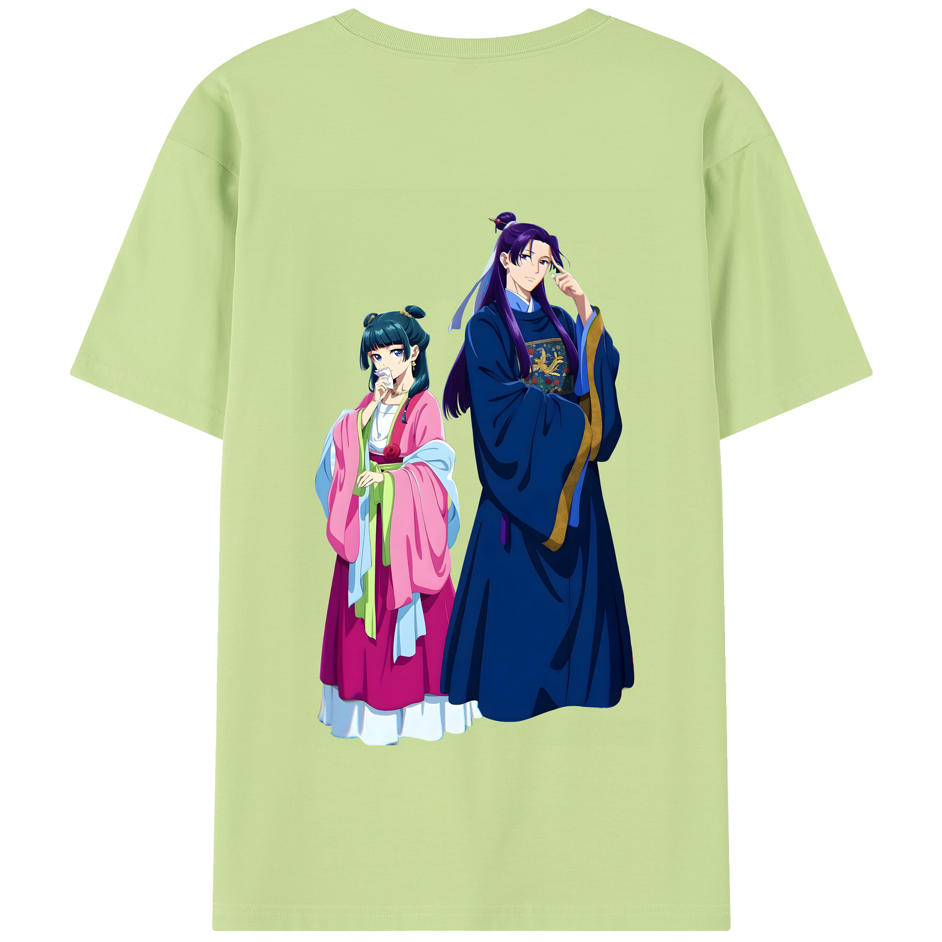 （画像用） 薬屋のひとりごと The Apothecary Diaries 綿100％半袖Tシャツ（背面プリント）